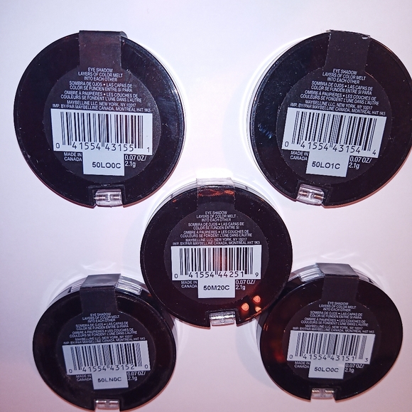 Maybelline Color Molten Eye Shadow 5 pack - Picture 2 of 2